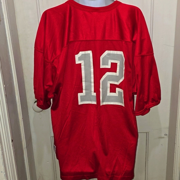 VTG Bike OHIO STATE BUCKEYES #12 Football Jersey Adult XL - Picture 4 of 6